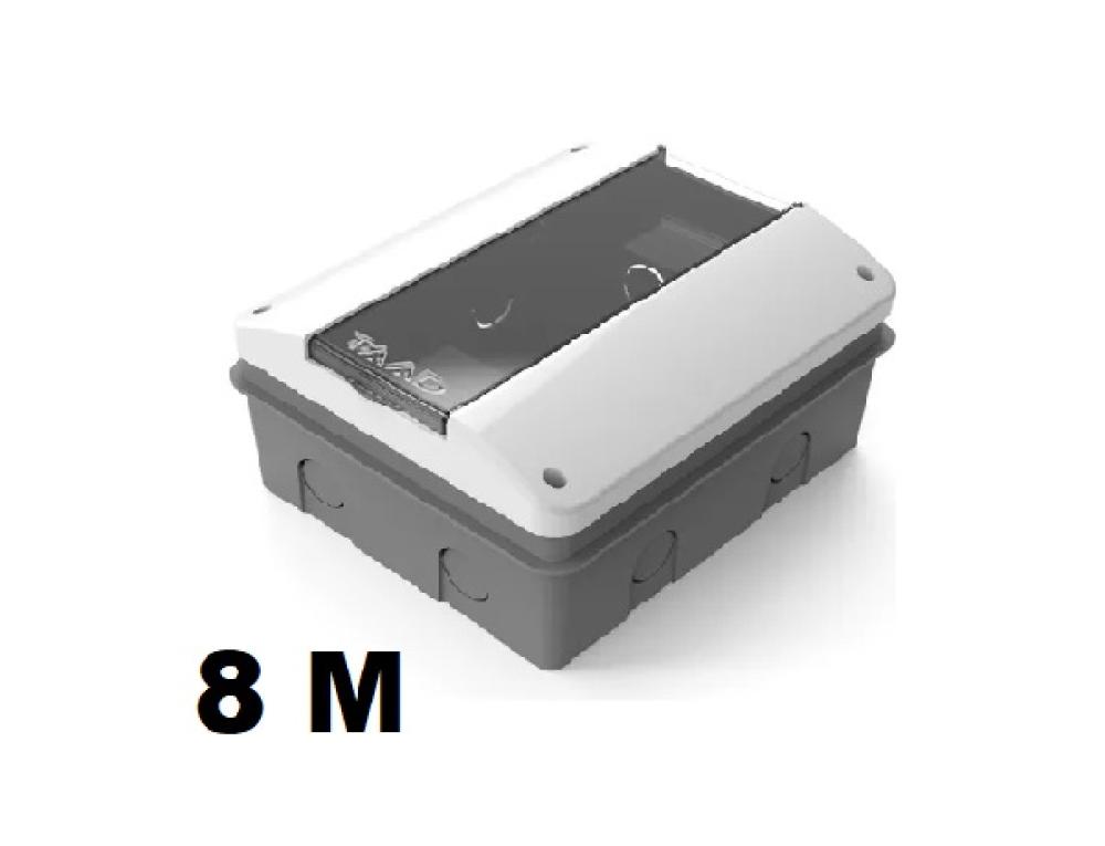 CAJA TERMICA PVC EMBUTIR 8M CON TAPA TAAD
