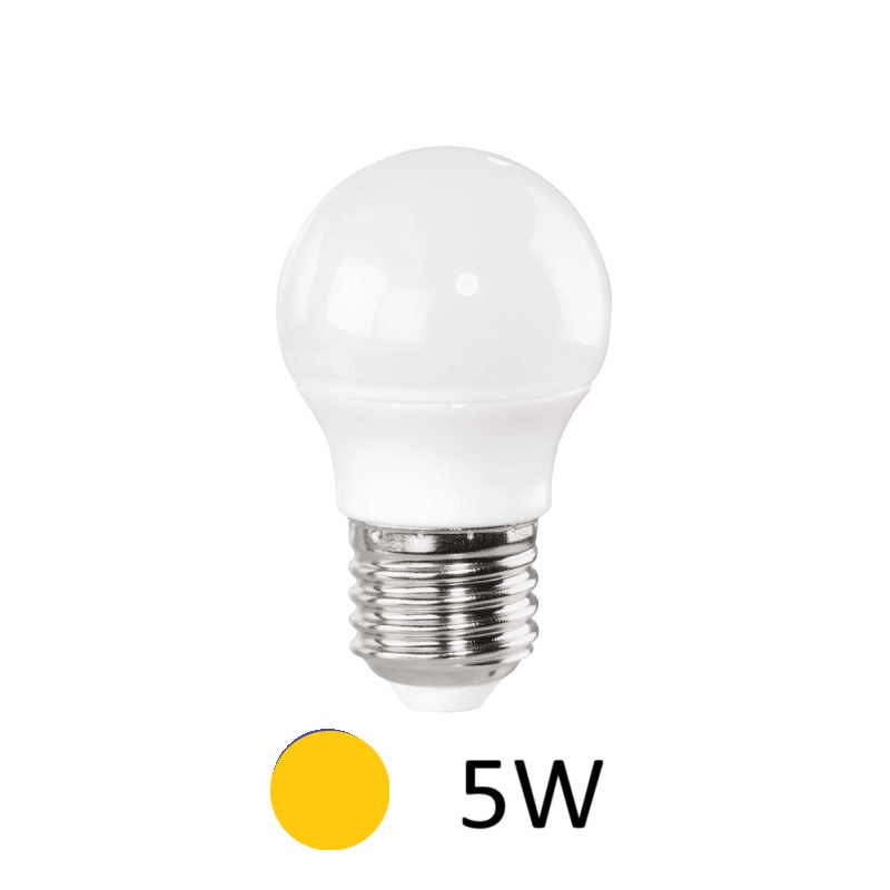LAMPARA LED GOTA 5W E27 LUZ CALIDA TREFI
