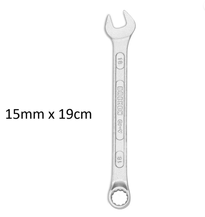 LLAVE COMBINADA mm 15 PROFESIONAL BREMEN