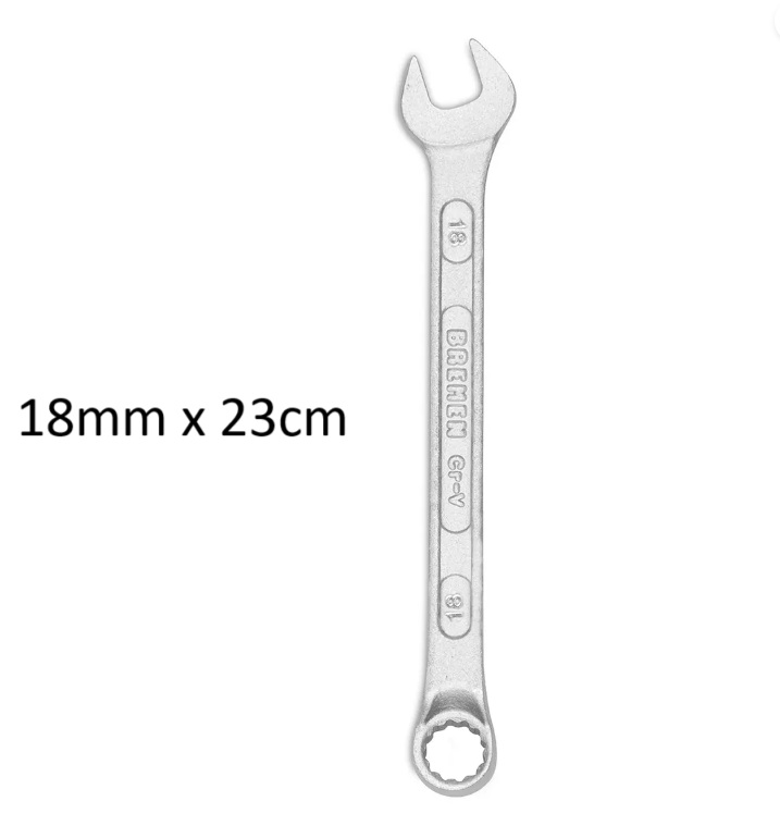 LLAVE COMBINADA mm 18 PROFESIONAL BREMEN