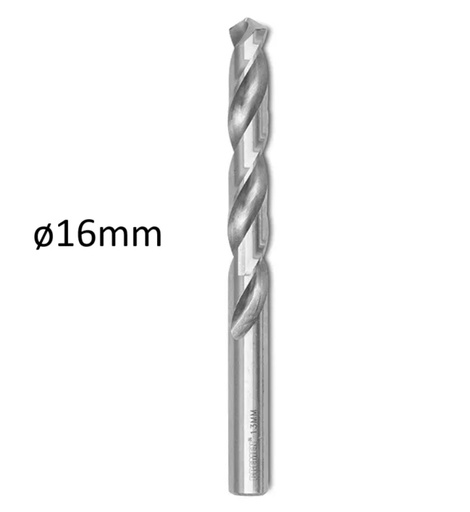 [6323-BREMEN] MECHA HSS (Acero Rápido) ø 16.00mm [ 1 unid] BREMEN