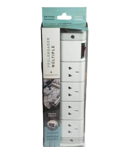 [675-TREFI] BASE BI NORMA BLANCO CON CHICOTE 4T C/TERMICA TREFI
