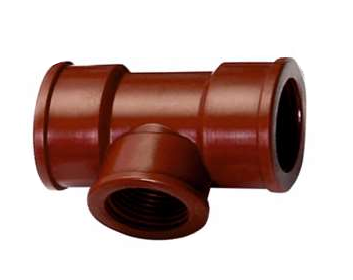 [40207-GINYPLAST] TEE PP HHH REDUCCION 3/4” x 1/2” GINYPLAST