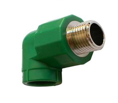 [82122-GINYPLAST] CODO FUSION 25mm CON INSERTO MACHO 3/4" GINYPLAST