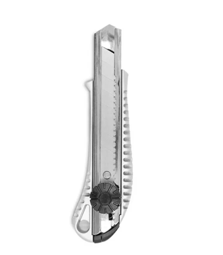 [6650-BREMEN] CUCHILLA METALICA RETRACTIL con RUEDA BREMEN