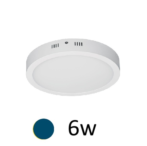 [IM2602003-TREFI] PLAFON LED REDONDO EXTERIOR 6W LUZ DIA TREFI