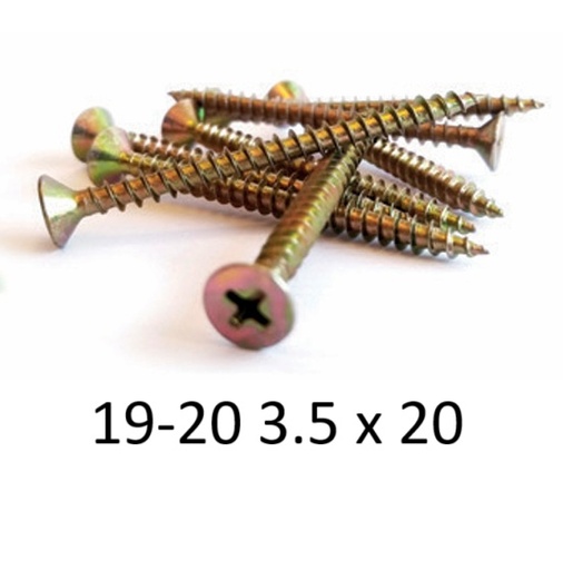 [137-019.020-BUL] BUL FIX P/MADERA 19-20 3.5X20 (500) BUL