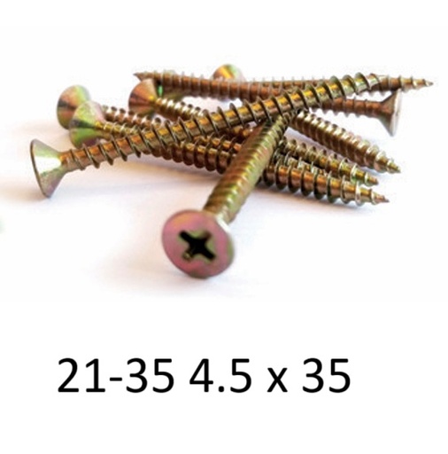 [137-021.035-BUL] BUL FIX P/MADERA 21-35 4.5X35 (500) BUL