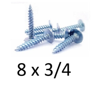 [255-6110808-BUL] BUL TANQUE PUNTA MECHA - 8 X 3/4 (1000) BUL