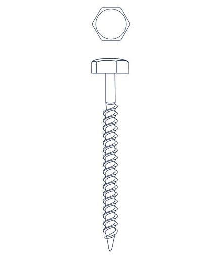 [6797-BREMEN] ADAPTADOR 1/4" Hexagonal x 1/4" Macho (100mm) CrVa BREMEN