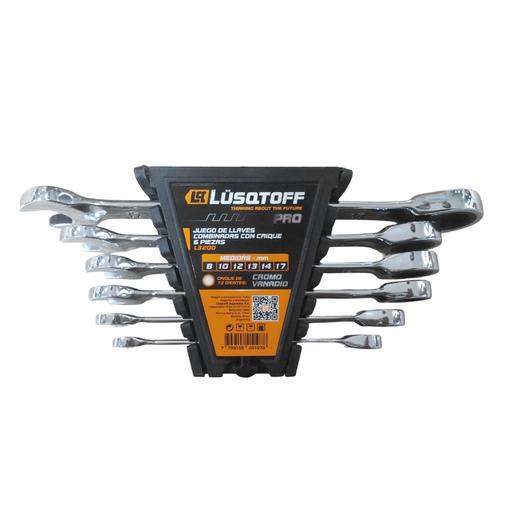 [L3200-LUSQTOFF] (3)JUEGO DE LLAVES COMBINADAS LUSQTOFF