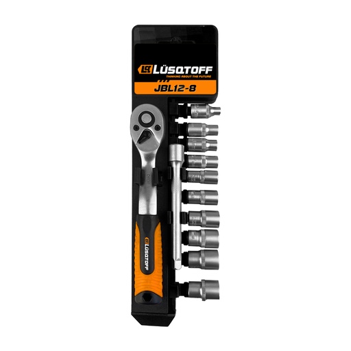 [JBL12-8-LUSQTOFF] JUEGO DE BOCALLAVES ENCASTRE 1/4" - 12 PIEZAS LUSQTOFF