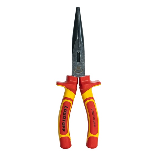 [L4250-LUSQTOFF] PINZA DE PUNTA MEDIA CAÑA 8" (200MM) AISLACION 1000V PRO LUSQTOFF
