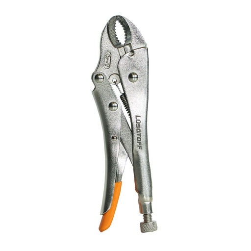 [L4304-LUSQTOFF] PINZA DE PRESION MORDAZA CURVA 7" (180MM) PRO LUSQTOFF