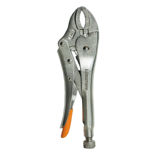 [L4306-LUSQTOFF] PINZA DE PRESION MORDAZA CURVA 10" (250MM) PRO LUSQTOFF