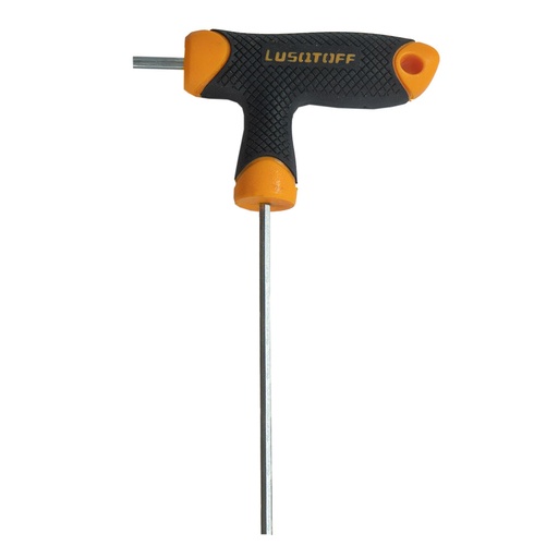 [L6804-LUSQTOFF] LLAVE HEXAGONAL CON MANGO EN T - 2,5 x 75MM LUSQTOFF