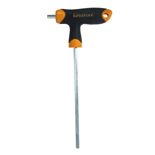 [L6810-LUSQTOFF] LLAVE HEXAGONAL CON MANGO EN T - 5 x 150MM LUSQTOFF