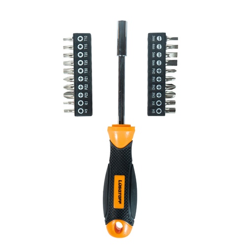 [L6918-LUSQTOFF] (12)DESTORNILLADOR CON 20 PUNTAS LUSQTOFF