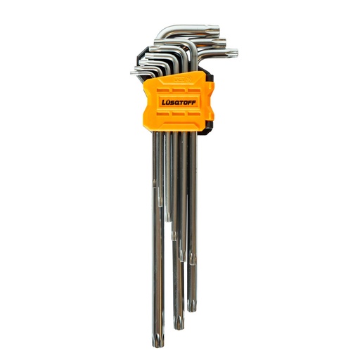 [L6950-LUSQTOFF] (6)JUEGO DE 9 LLAVES TORX LARGAS LUSQTOFF
