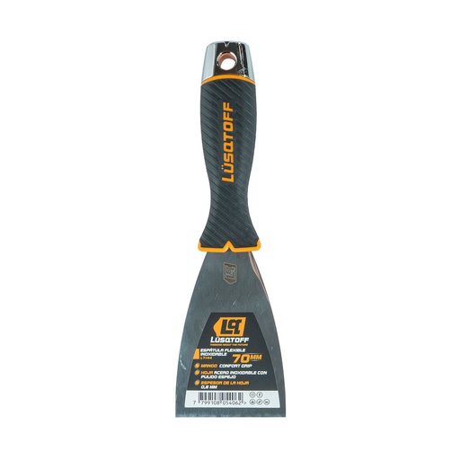 [L7144-LUSQTOFF] (12)ESPATULA FLEXIBLE INOXIDABL LUSQTOFF