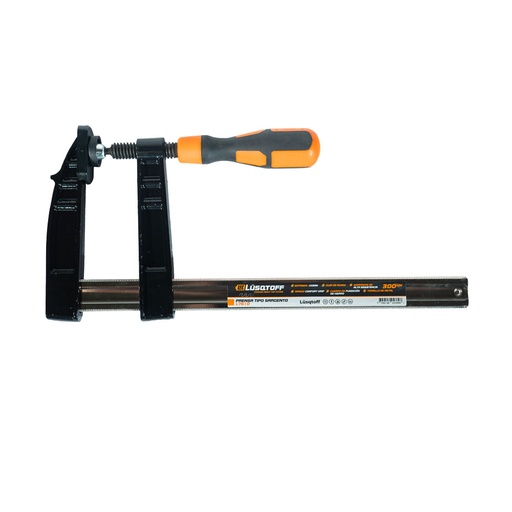 [L7610-LUSQTOFF] PRENSA TIPO SARGENTO 300 MM LUSQTOFF