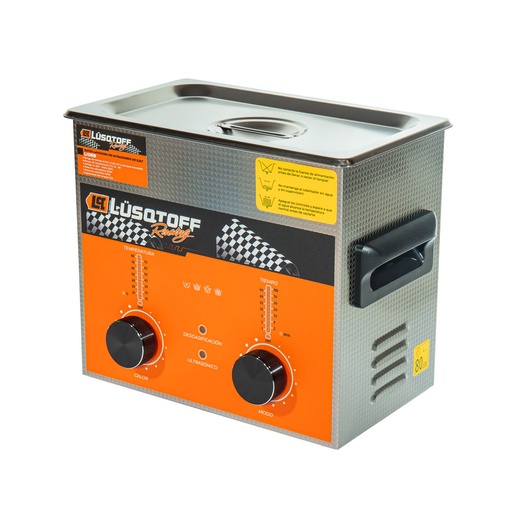 [L1068-LUSQTOFF] BATEA LAVADORA DE ULTRASONIDO DE 3,2L LUSQTOFF