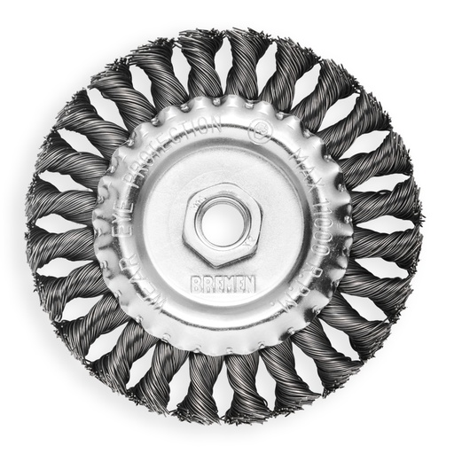 [8423-BREMEN] CEPILLO CIRC. TRENZADO 4-1/2" (Amoladora Ang.) BREMEN