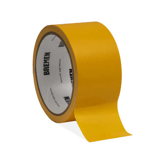 [8836-BREMEN] CINTA ADHESIVA MULTIPROPÓSITO 48mmX9,14m [Amarilla] x 6 Unidades BREMEN