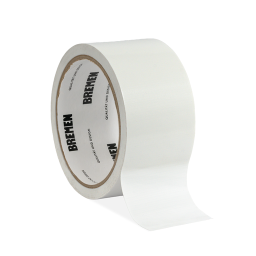 [8832-BREMEN] CINTA ADHESIVA MULTIPROPÓSITO 48mmX9,14m [Blanca] x 6 Unidades BREMEN