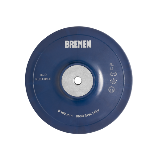 [8610-BREMEN] DISCO DE FIBRA  7" SOPORTE FLEXIBLE BREMEN