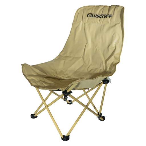 [LOD018-LUSQTOFF] SILLA DE CAMPING PLEGABLE MOON BEIGE LUSQTOFF