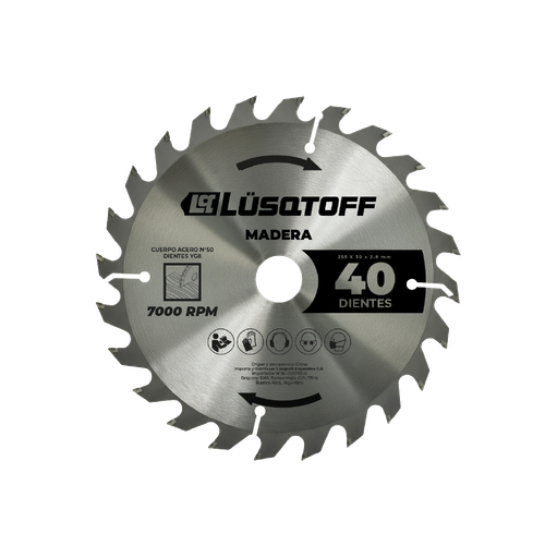 [RSML2000B9R13-LUSQTOFF] DISCO DE CORTE MADERA 255 * 30 * 2,8 * 40T

IDEAL SML2000B-9 LUSQTOFF