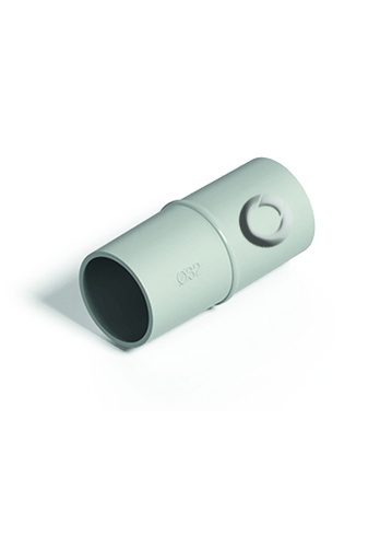[UTR32HDX-GENROD] UNION PARA TUBO SISTELECTRIC HDX 32MM  GENROD