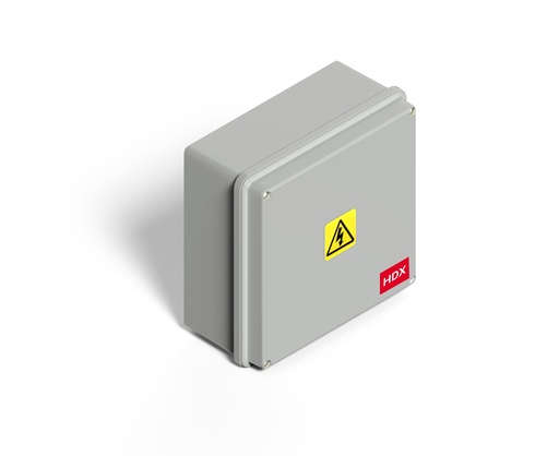 [06090905HDX-GENROD] CAJA DE PASE IP 65 SISTELECTRIC HDX 90X90X55 GENROD