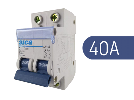 [782240] TERMICA BIPOLAR 2x 40A 3KA SICA