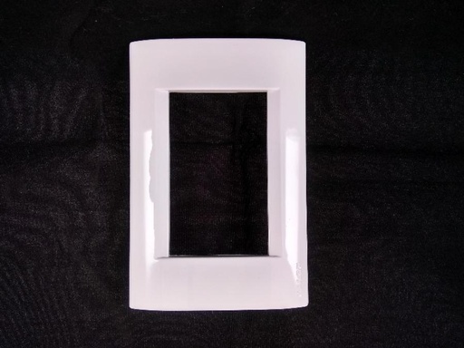 [KD40710] TAPA RECTANGULAR 10x5 BLANCA CIVIL KALOP