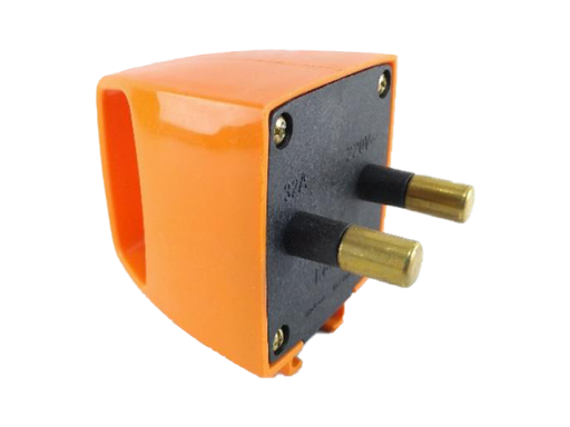 [KL48010] FICHA INDUSTRIAL 2X 32A SIN PT KALOP