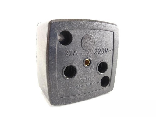 [KL48051] BASE INDUSTRIAL 2X 32A CON PT KALOP