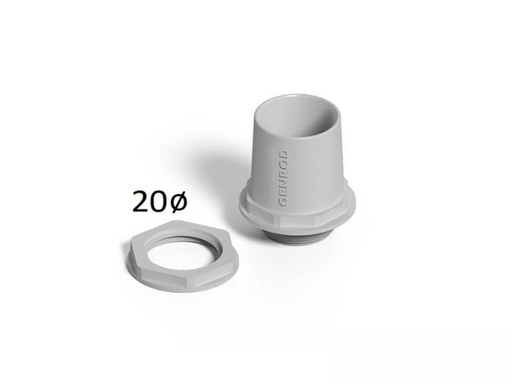 [CTRG020E-GENROD] CONECTOR 20mm IP54 GENROD