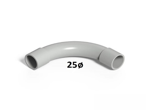 [VTR025E-GENROD] CURVA 25mm IP54 GENROD