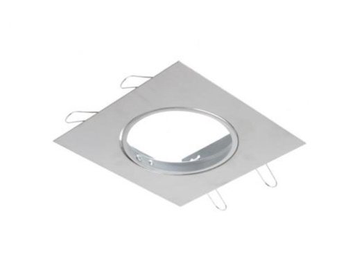 [G6171-01] SPOT EMB MOVIL 175X175 GU10 BLANCO CON ZOCALO SAN JUSTO