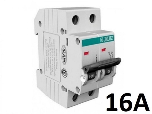 [JG-C21630] TERMICA BIPOLAR 2x 16A 4,5KA JELUZ