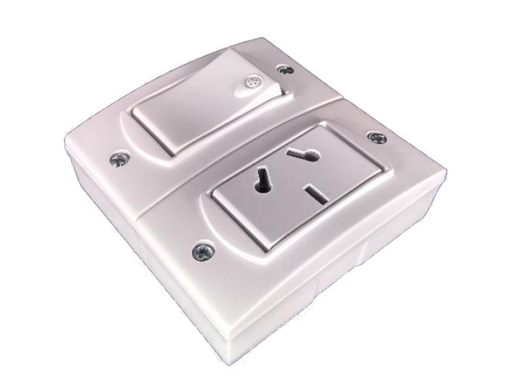 [J504172] PUNTO Y TOMA 10A EXTERIOR JELUZ