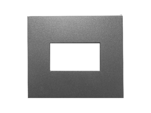 [J450998] TAPA RECTANGULAR 5x5 ANTRACITA JELUZ PLATINUM
