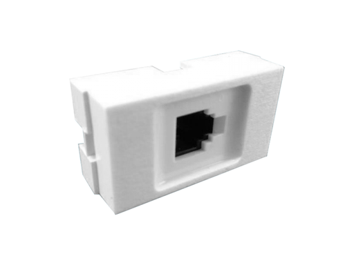 [J60011] MODULO TOMA TELEFONO RJ11 BLANCO JELUZ PLATINUM