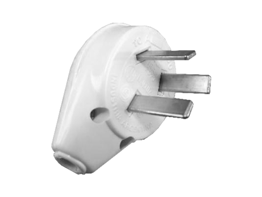 [JFM501] FICHA TRES PATAS MACHO 10A BLANCA JELUZ