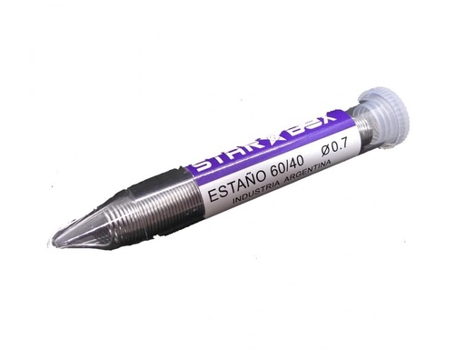 [1801-TREFI] TUBO DE ESTAÑO 60/40 1mm 10GR TREFI