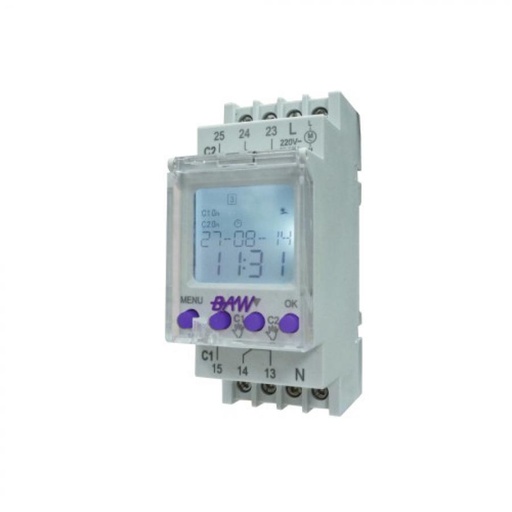 [IHD3YB] INTERRUPTOR HORARIO DIGITAL BAW