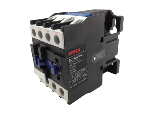 [SD132A10M] CONTACTOR SK132 BOBINA 220V 32A 11KW 1NA STECK
