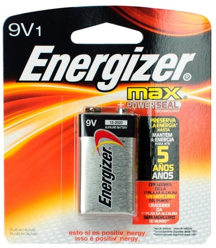 [131] BATERIA ALCALINA 9V (BP1) ENERGIZER